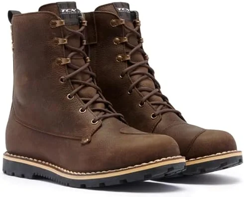 TCX Hero 2 WP stivali moto in pelle impermeabili marrone